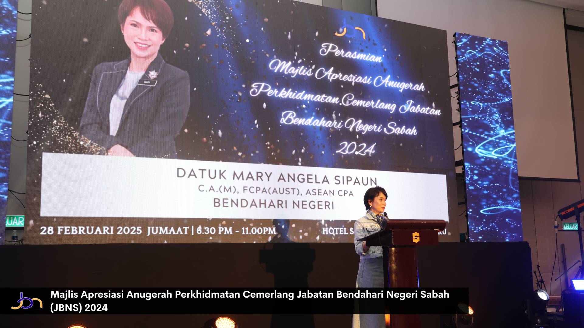 Majlis Apresiasi Anugerah Perkhidmatan Cemerlang Jabatan Bendahari Negeri Sabah (JBNS) 2024